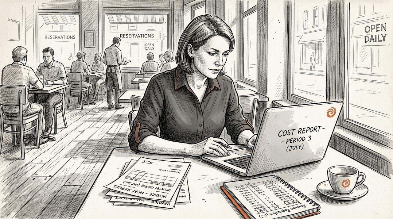 Restaurant cost reports: save more with 55-65% prime cost